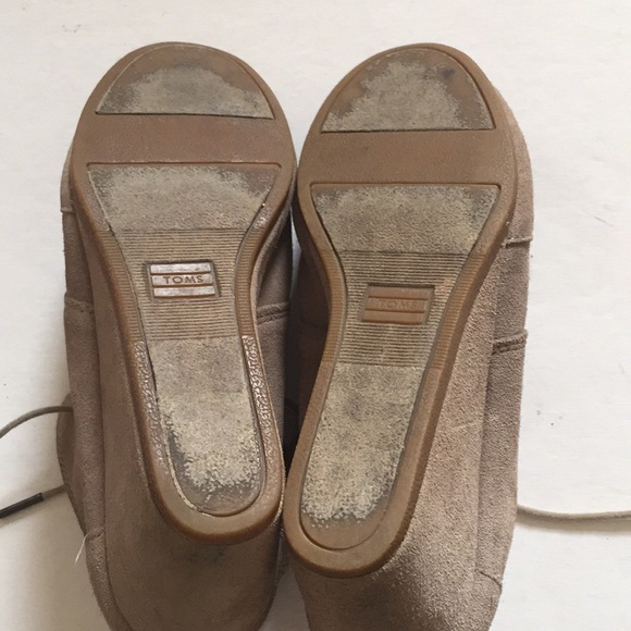 Toms Dessert Suede Wedge Booties - Picture 7 of 10